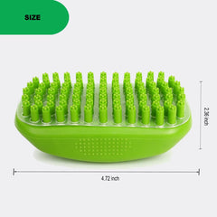 Metopets puntas cuatro dientes favorecen circulación y limpieza del pelaje.