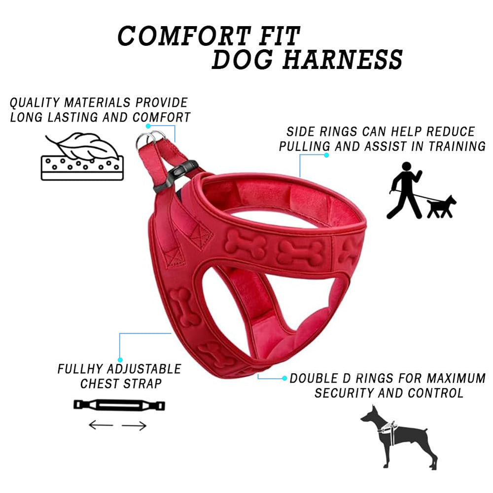 Metric USA arnés diseño confort para paseos diarios y comodidad continua