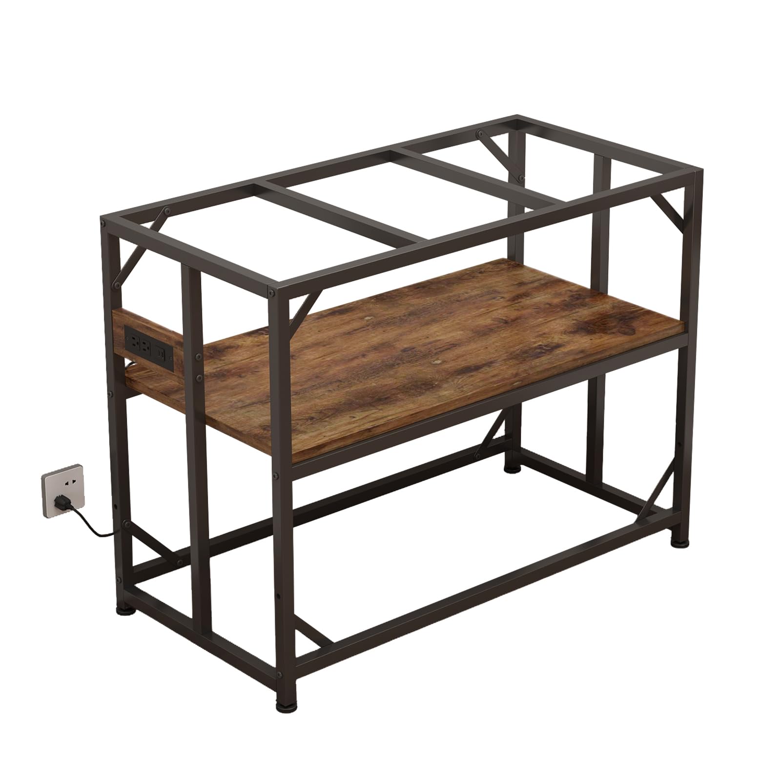 METYERRY soporte acuario metalico duradero para tanque grande