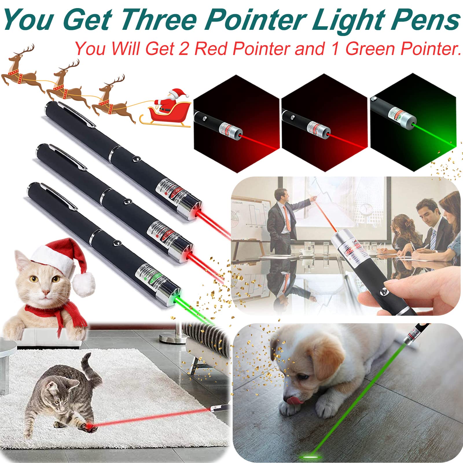 MEUSNO puntero láser para gatos, detalle de la pila, fácil de reemplazar.