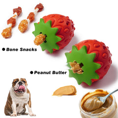MewaJump Juguete dispensador de alimentos para perros, promueve juego y paciencia