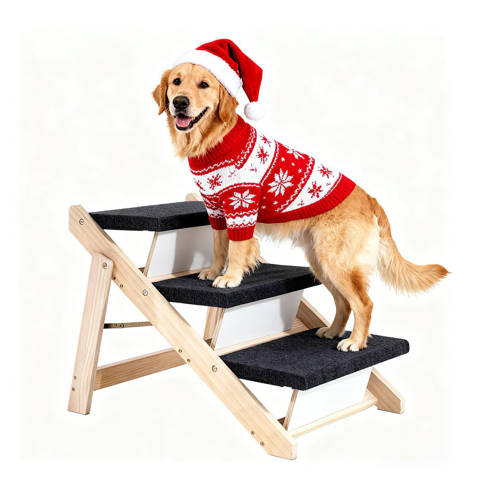 MEWANG escaleras para mascotas: acceso estable para perros y gatos pequeños.