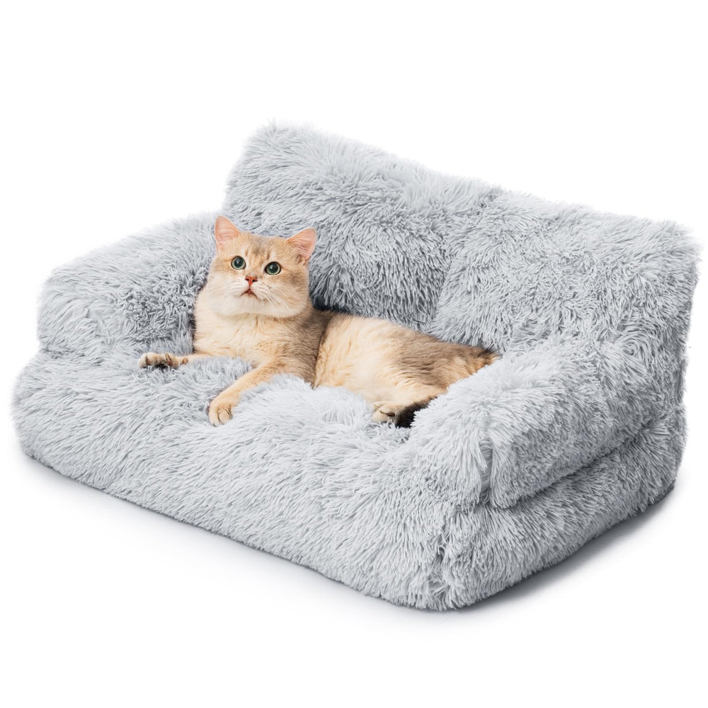 Mewoo uso-domestico-gris es perfecto para dormir o acurrucarse en casa.