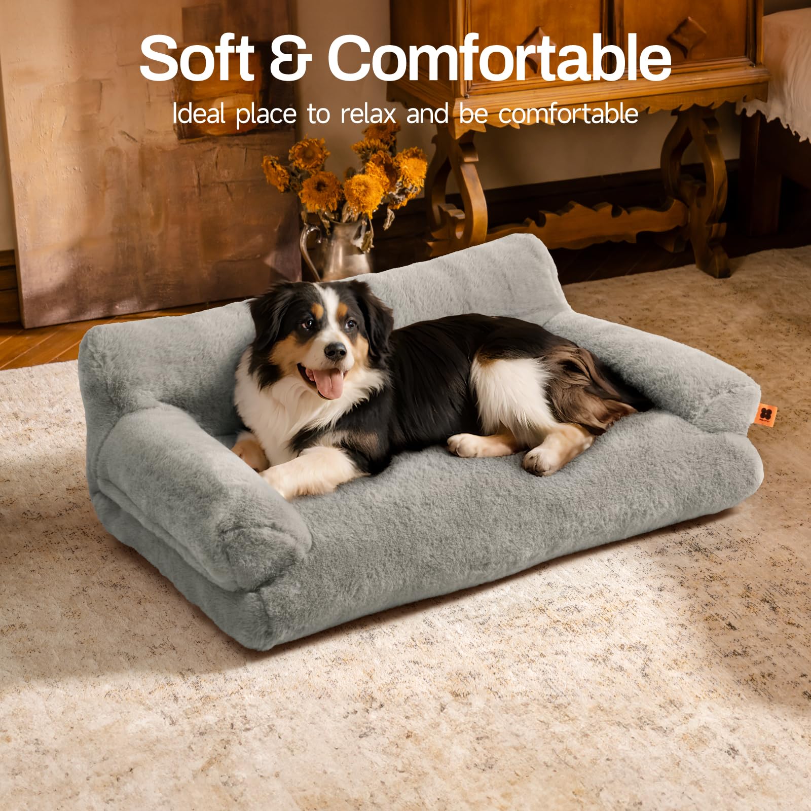 Cama MEWOOFUN para gatos con base antideslizante en superficies lisas