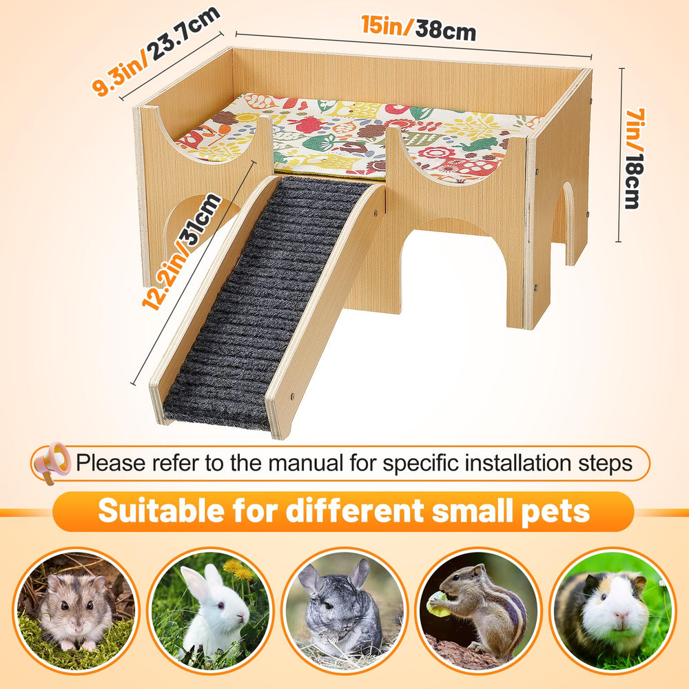 MEWTOGO regalo ideal para mascotas pequeñas: casa duradera.