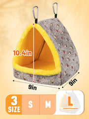 Material peluche cálido MEWTOGO, suave y resistente al clima.