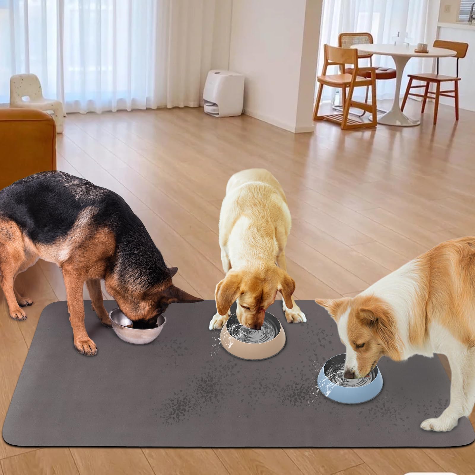 MEWTOGO tapete para perros de gran tamaño ideal para varias mascotas