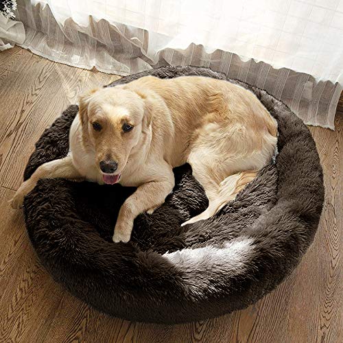 Cama para perro calmante, disponible en tallas variadas para perros medianos y grandes