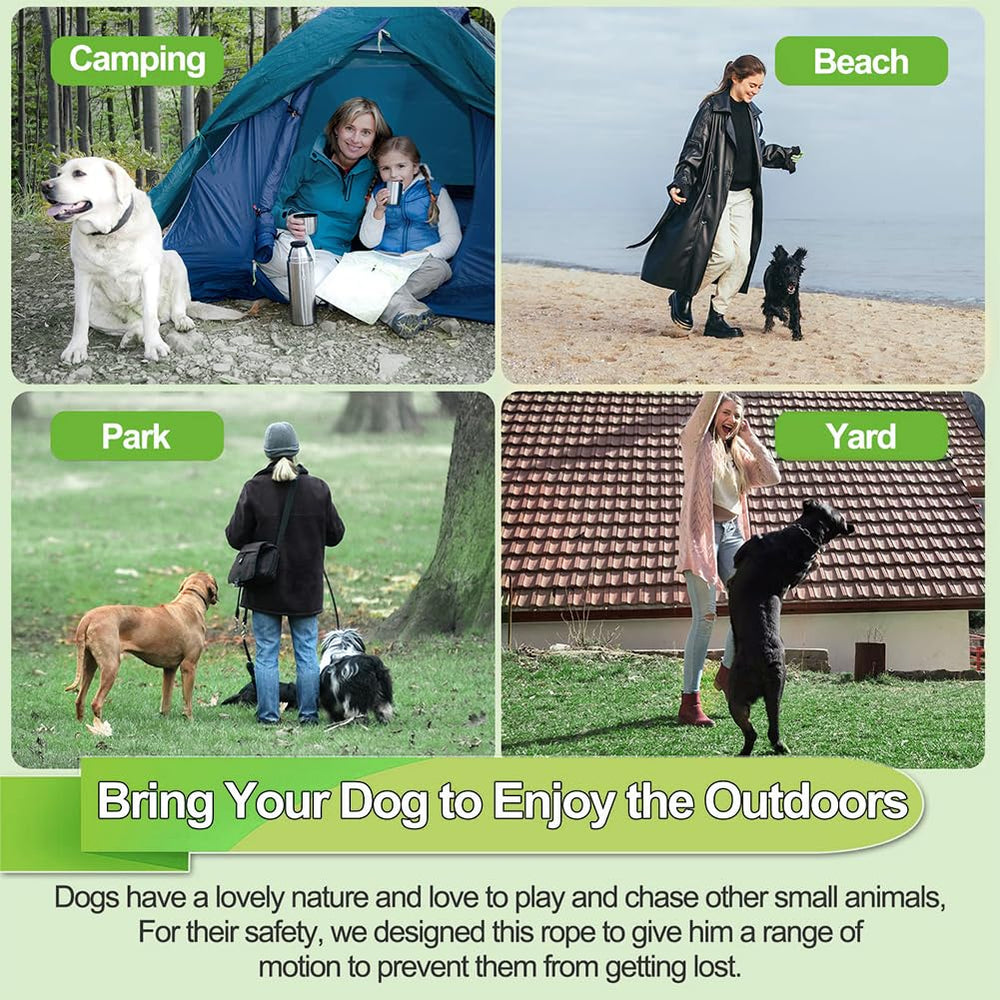 Mi Metty para camping, parques y jardines, mantiene a tu perro seguro.