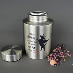 Urna de acero inoxidable de alta calidad de Mianachilu para perros