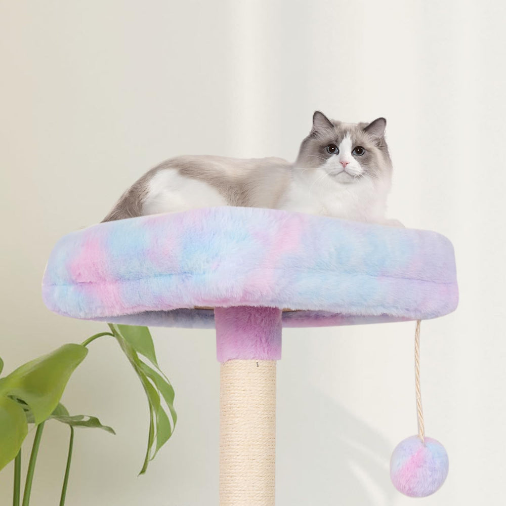 MIAO PAW Poste de sisal para rascar y afilar uñas.
