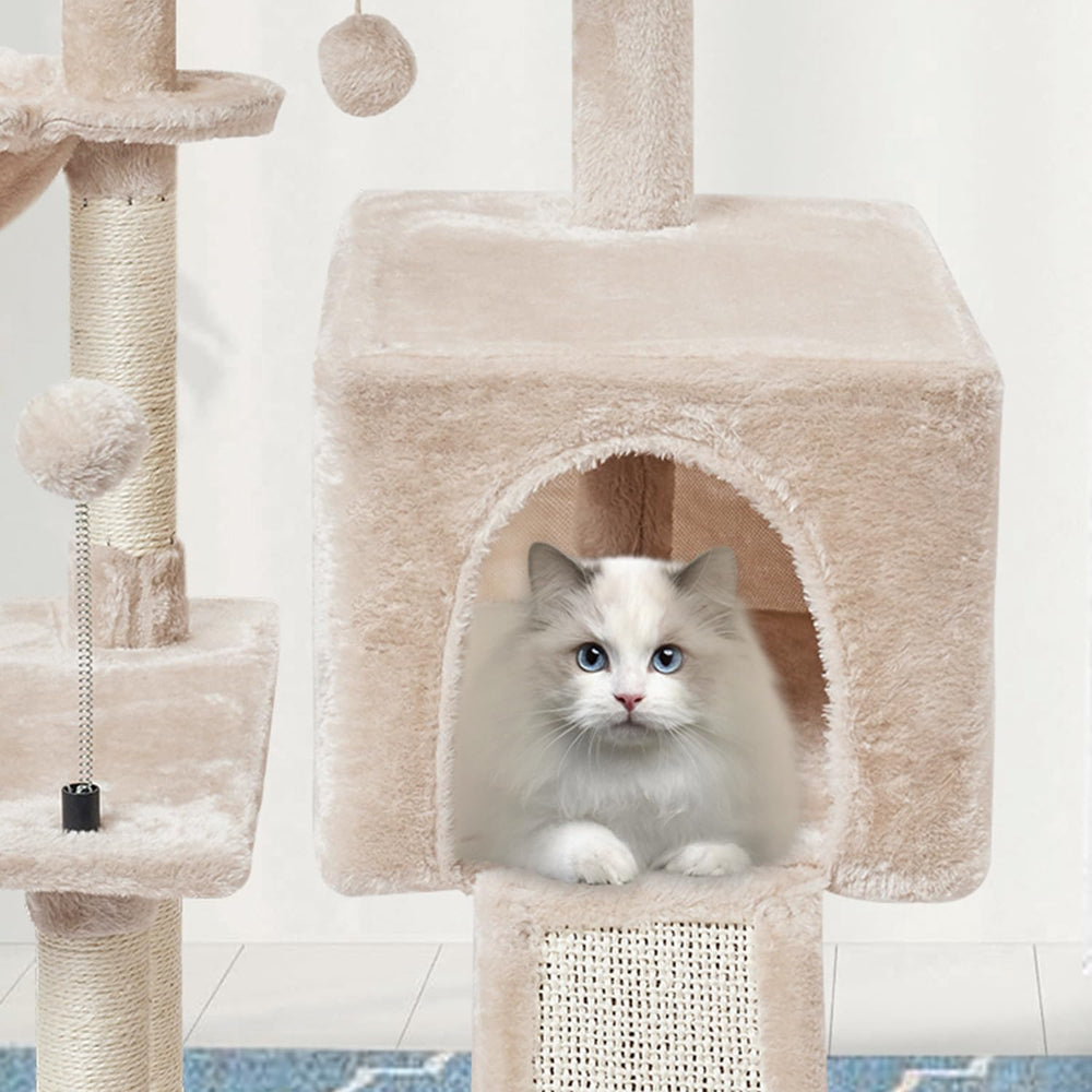 MIAO PAW plataforma-salto, área de juego segura para el felino.