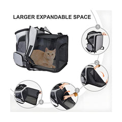 Miaoaws Mochila Gato Confortable: correa ergonómica para uso diario