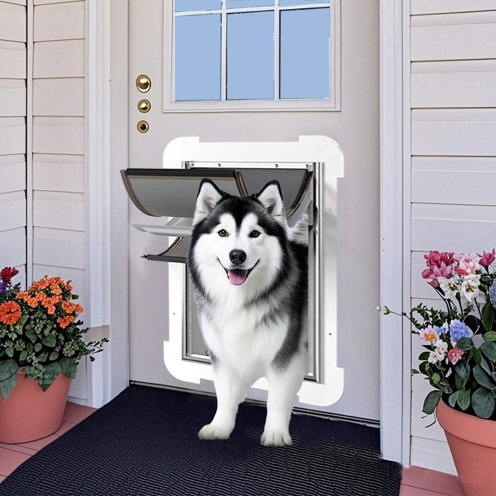 MIAOTONG puerta para mascotas hasta 100 kg