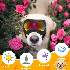 Micnaron gafas para perros anti viento polvo en paseos al aire libre