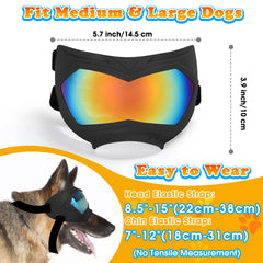 Micnaron gafas para perros antivaho niebla para uso en humedad