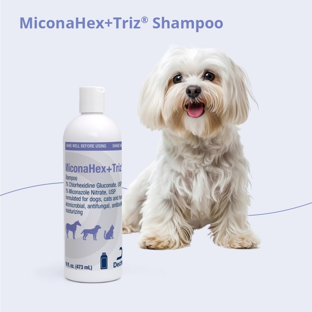 MiconaHex+Triz champú-cuidado-piel-pelaje, uso diario recomendado.
