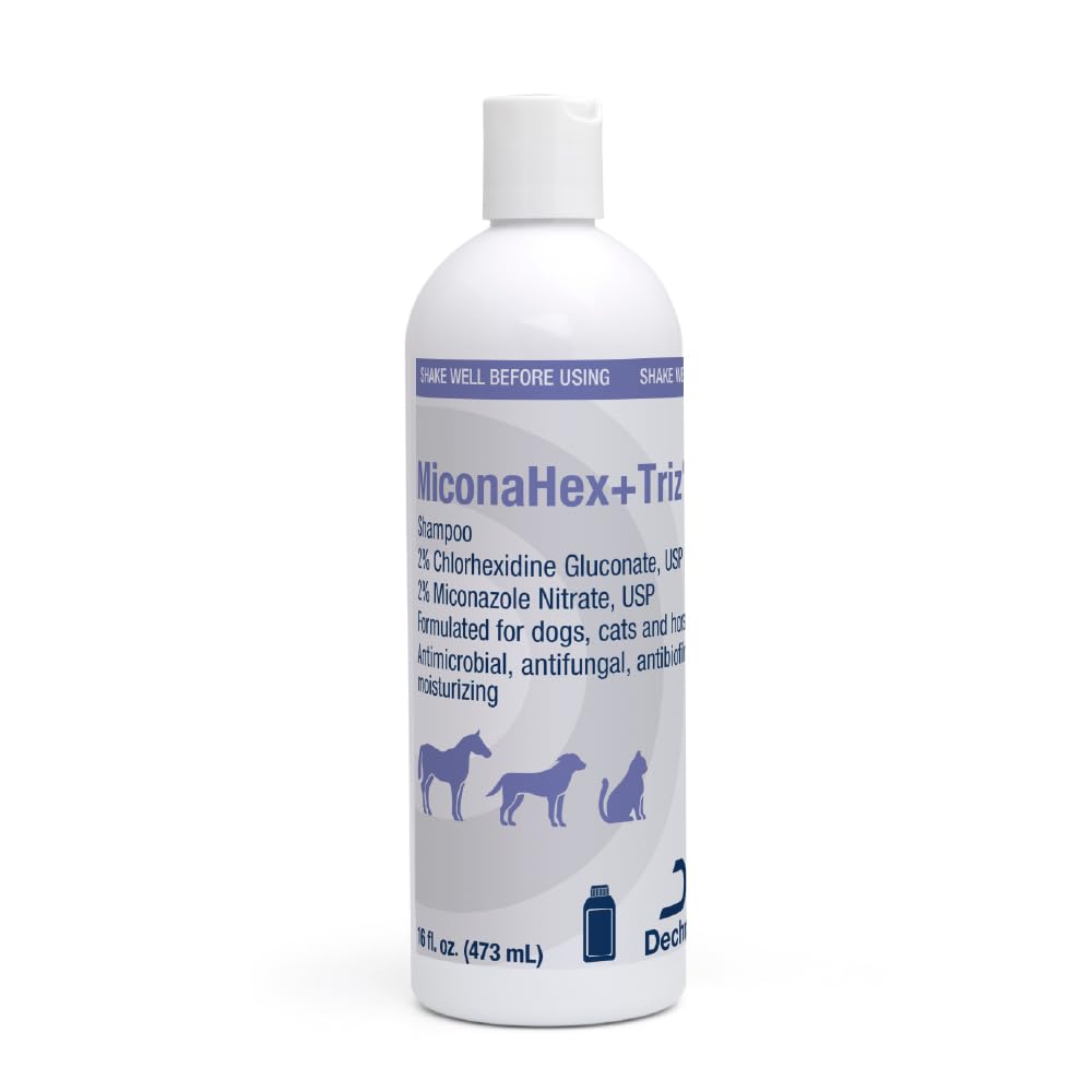 MiconaHex+Triz champú para perros, pelaje-brillante y piel saludable.