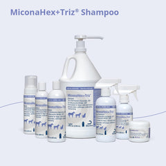MiconaHex+Triz champú sin-olor, ideal para mascotas sensibles.
