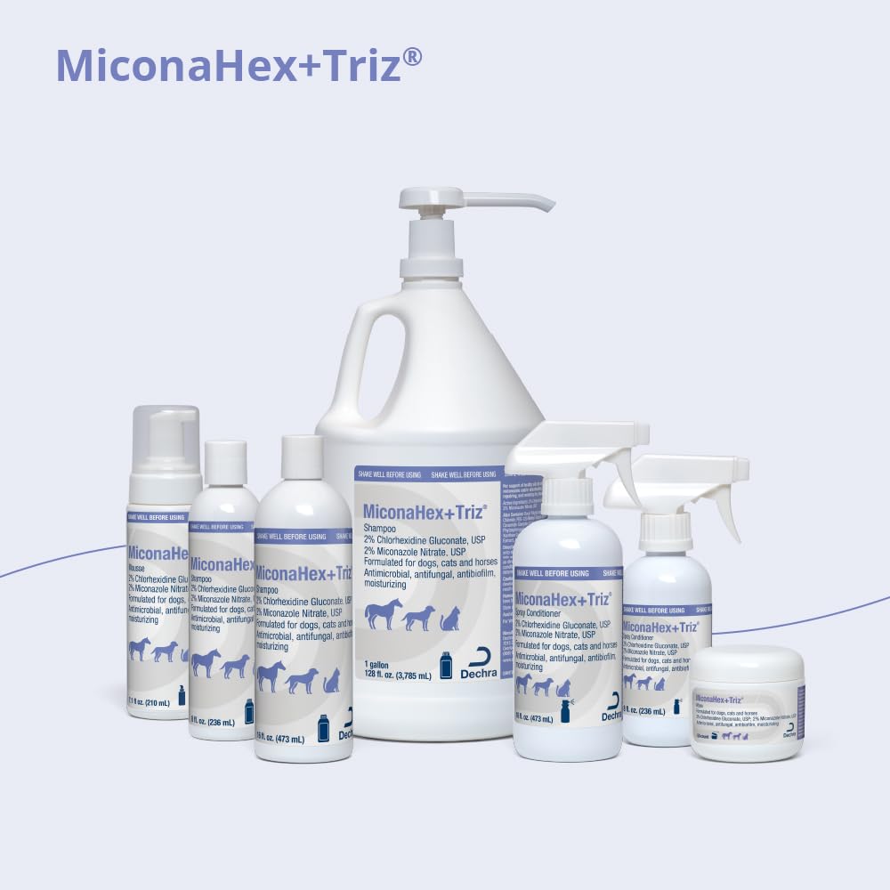 MiconaHex+Triz Mousse textura cremosa facilita la aplicación.