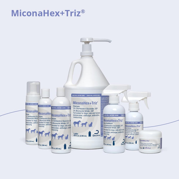 MiconaHex+Triz Mousse textura cremosa facilita la aplicación.