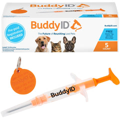 BuddyID ISO: inyección estéril pre-cargada para implantación rápida por profesional