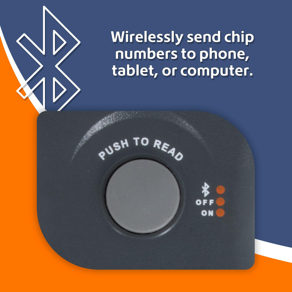 Hero Universal Microchip Scanner diseño ligero y ergonómico para clínicas y refugios