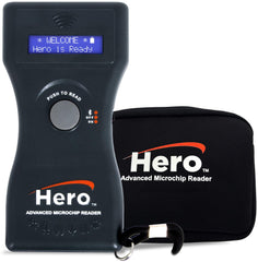 Hero Universal Microchip Scanner con pantalla LCD clara para lectura rápida de microchips