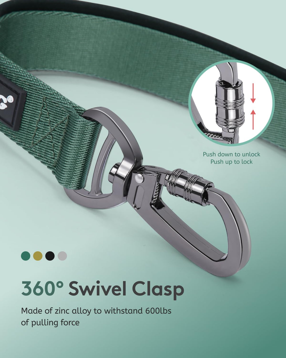 MIDOG ajuste de cintura ergonómico para mayor comodidad