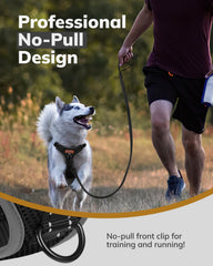 MIDOG arnés de material sintético duradero con malla interior transpirable.