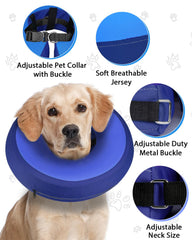 MIDOG collar inflable con hebilla ajustable y bucle seguro