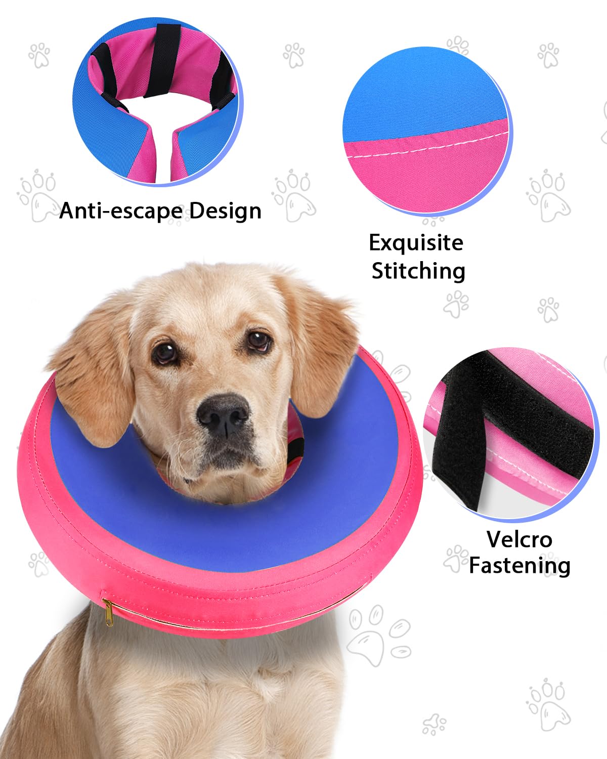 MIDOG visión-clara sin obstrucciones con collar inflable