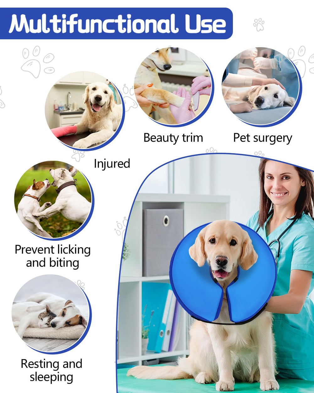 MIDOG cono inflable suave compacto para viaje y almacenamiento.