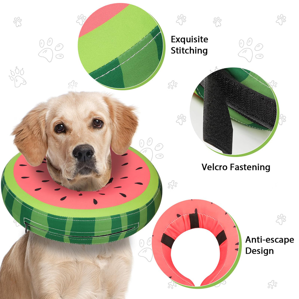Cono inflable MIDOG con visión libre, permite comer y moverse con normalidad.