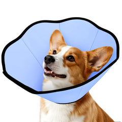 MIDOG Cono suave, vista lateral, protege contra lamidos para una recuperación más cómoda.