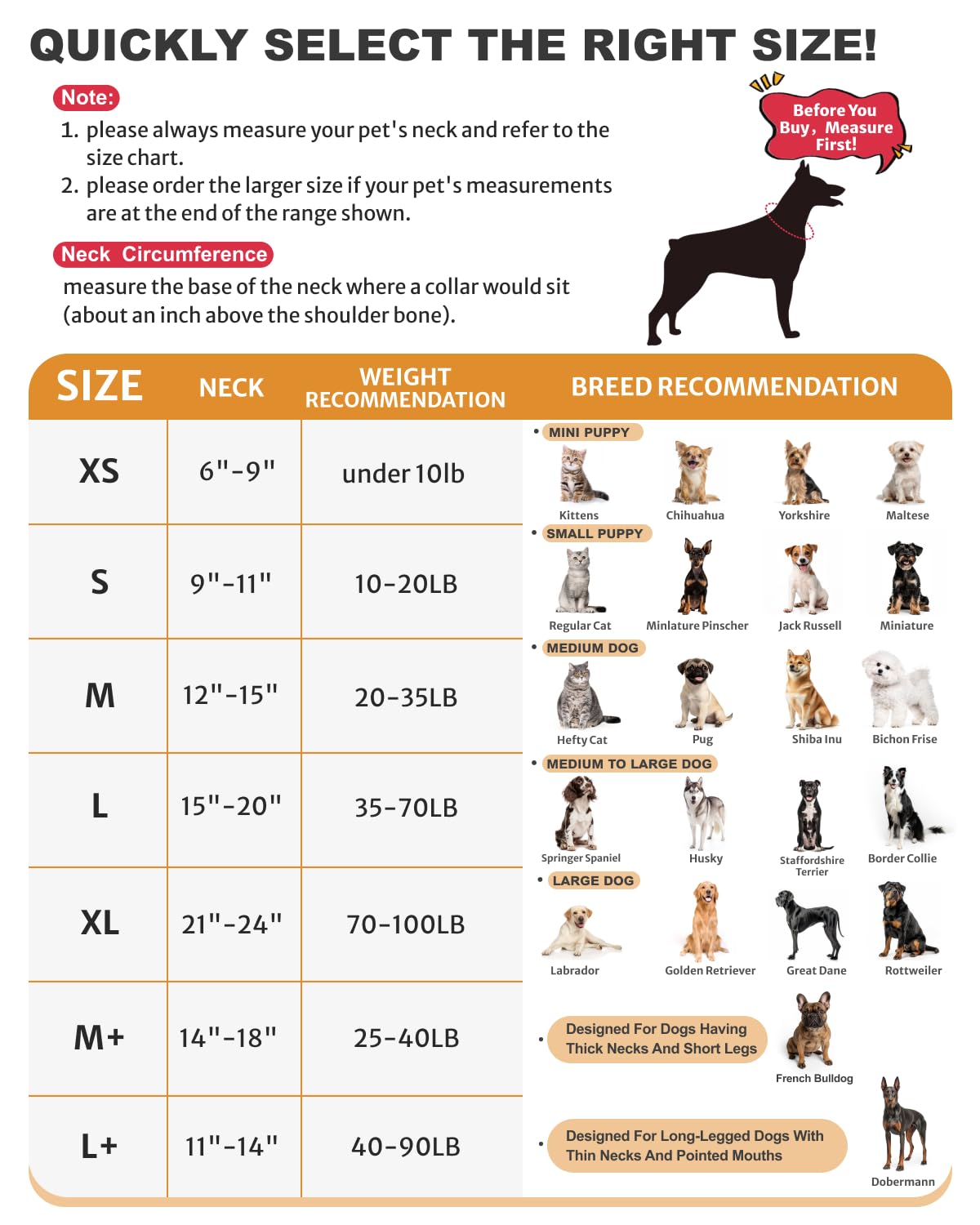 MIDOG collar se desinfla rápidamente para guardar durante viajes