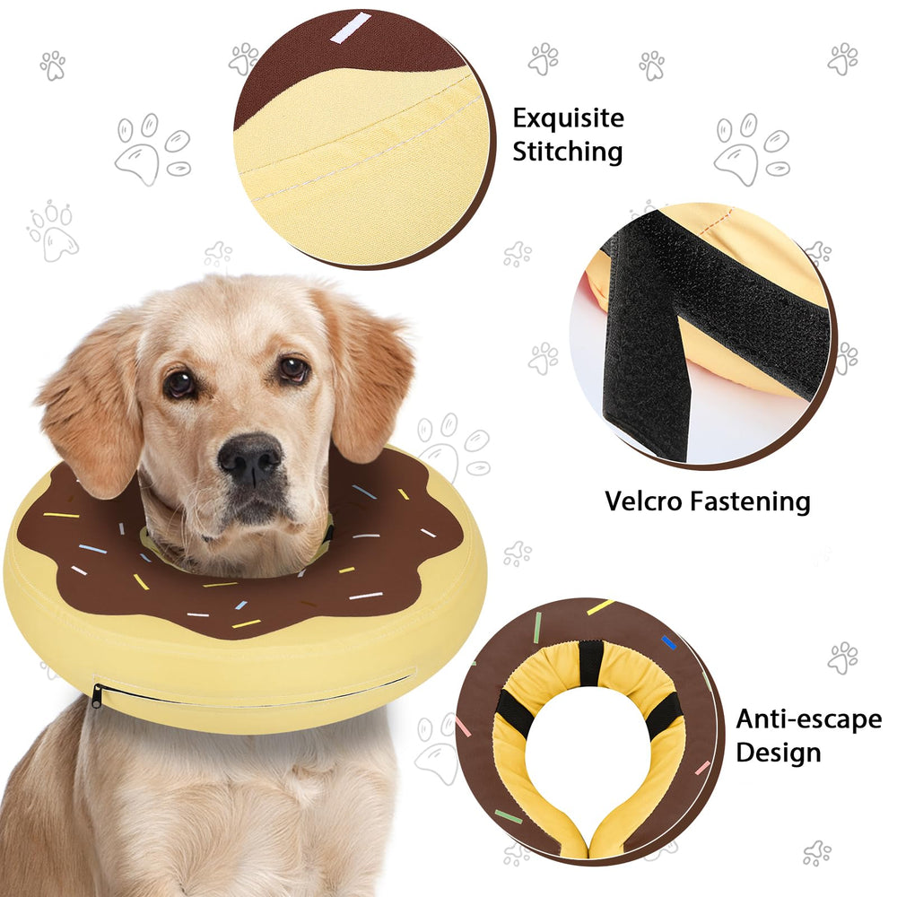 MIDOG collar inflable en forma de dona evita obstrucción de la visión durante la recuperación