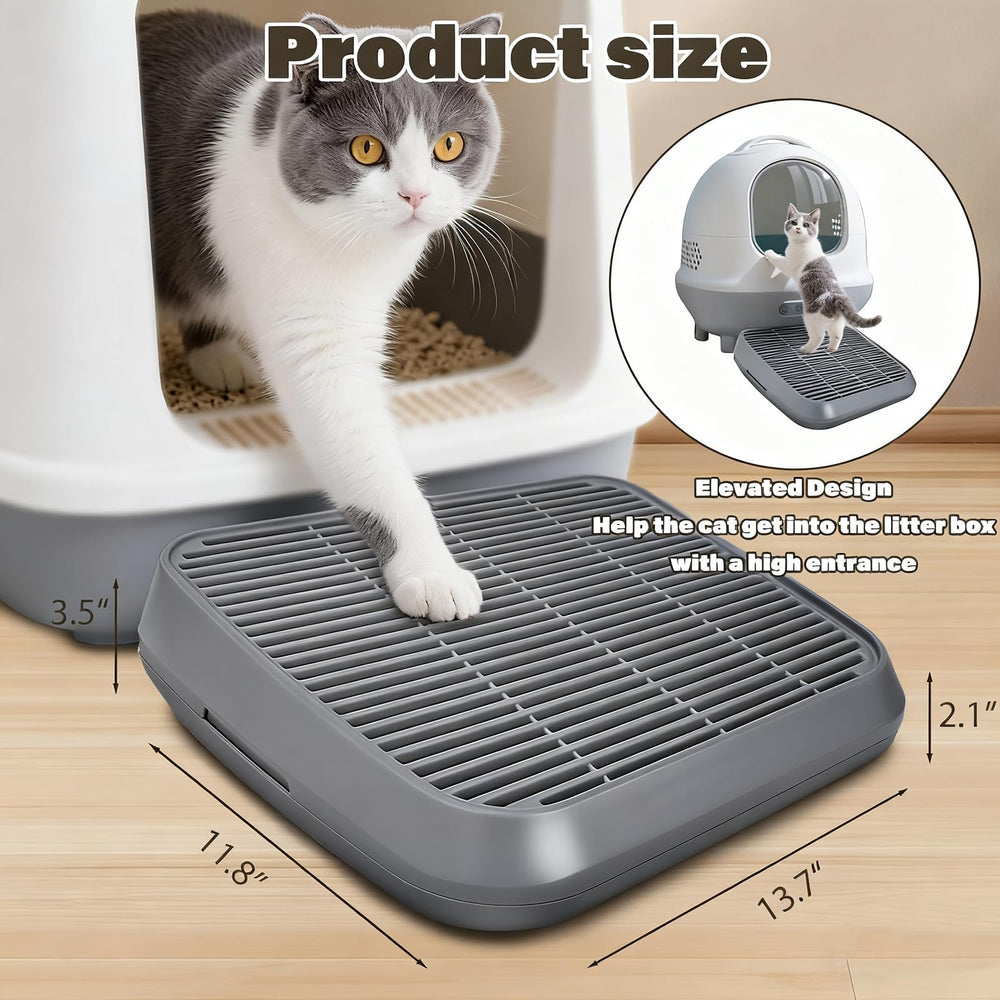 Midollarle rampa para caja de arena, material resistente y duradero