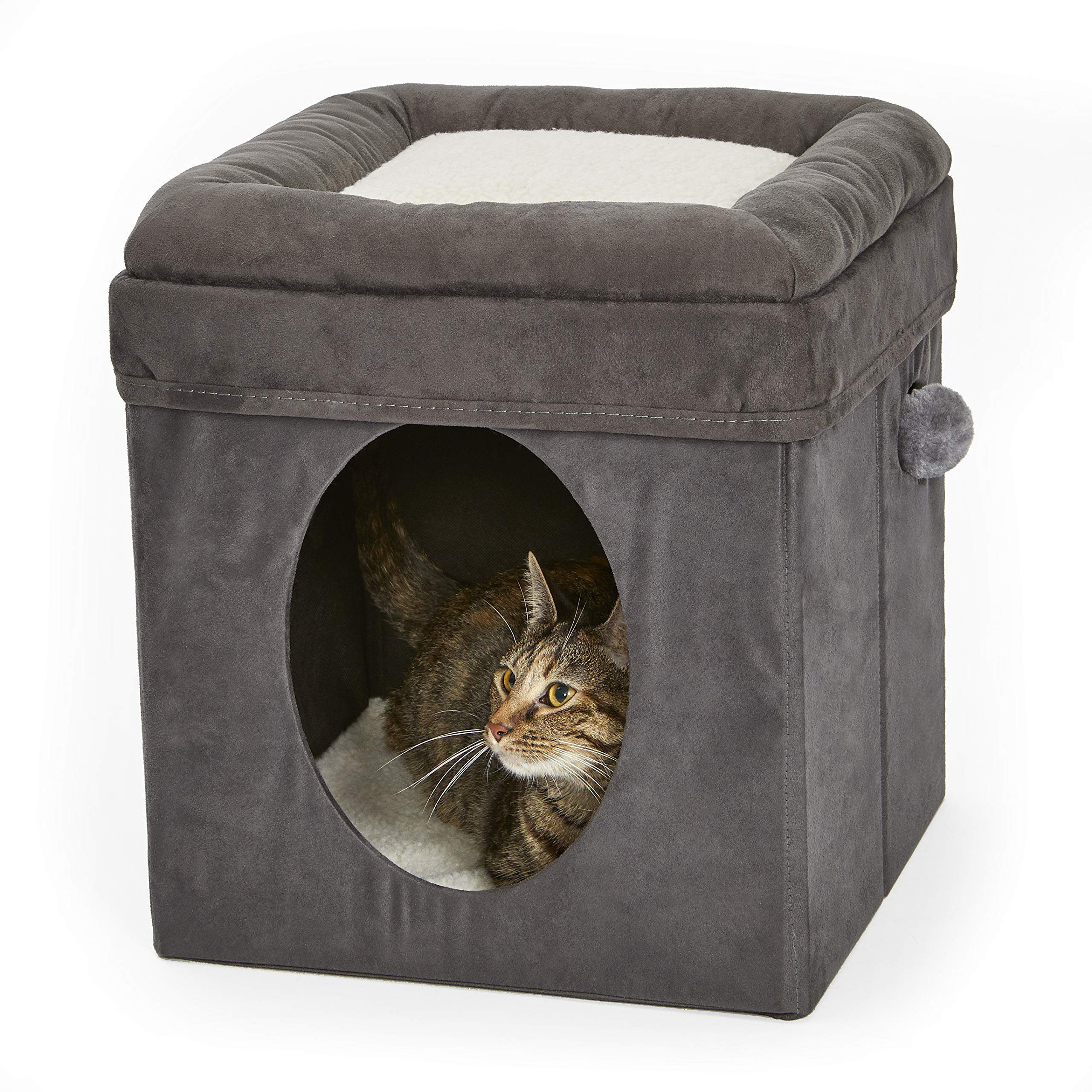 MidWest Homes for Pets cama-superior-acolchada: descanso elevado y cómodo para siestas