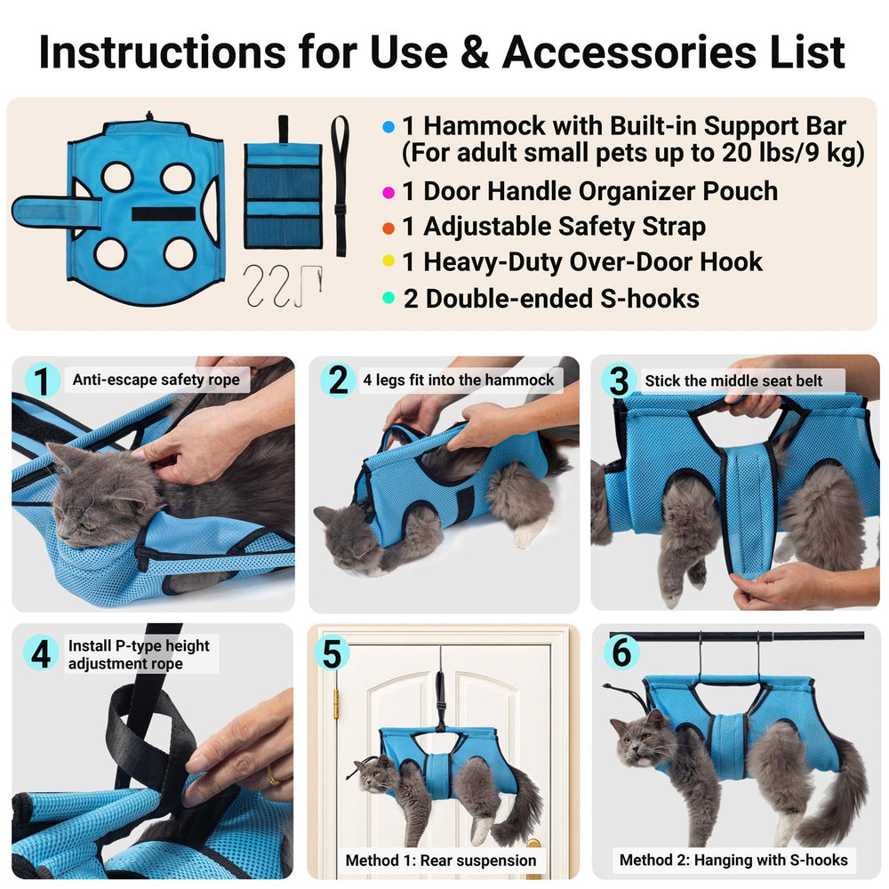 MIFNRO conjunto compacto y fácil de trasladar para grooming en viaje.