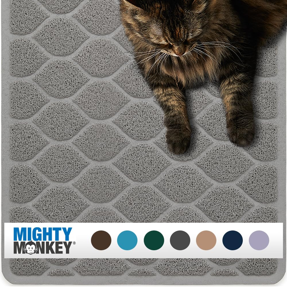 Mighty Monkey alfombra para arena con textura trasera que retiene la arena