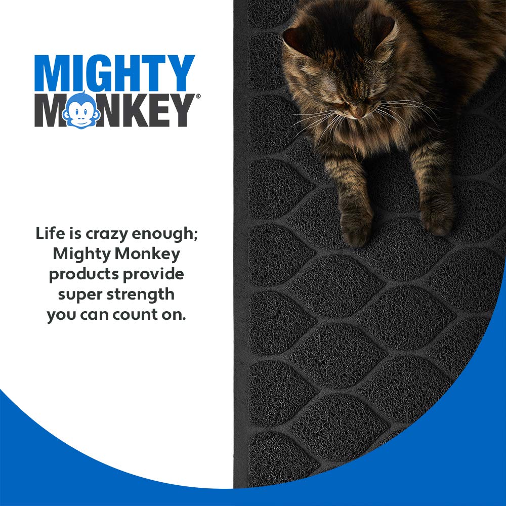 MIGHTY MONKEY alfombra arenero limpieza rápida tras cada uso