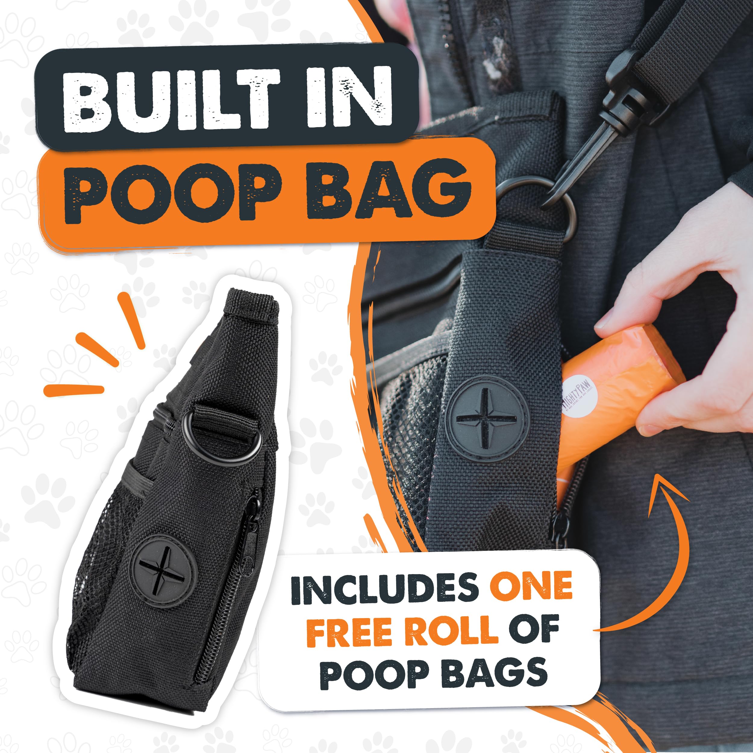 Mighty Paw bolsa para golosinas facilita entrenamiento y paseos