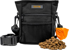 Mighty Paw bolsa golosinas con cierre magnetico evita derrames durante paseos