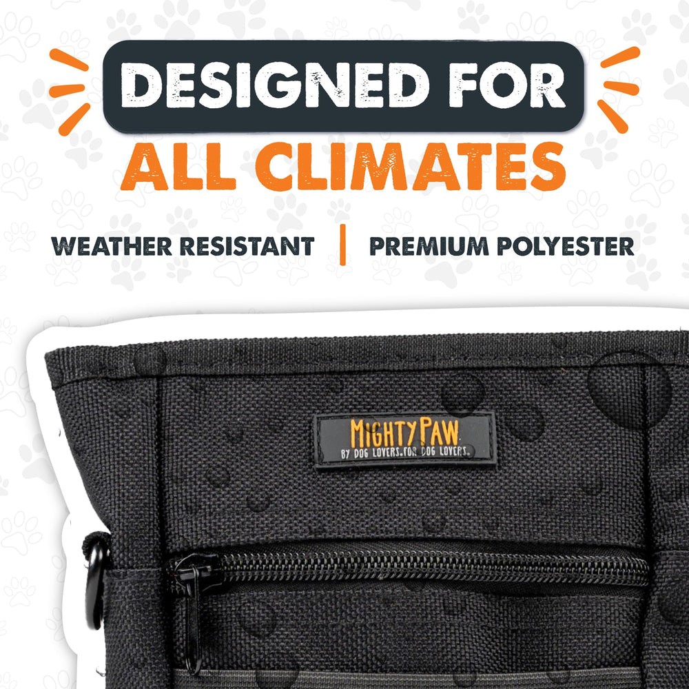 Mighty Paw clip metálico resistente para fijar la bolsa a la correa