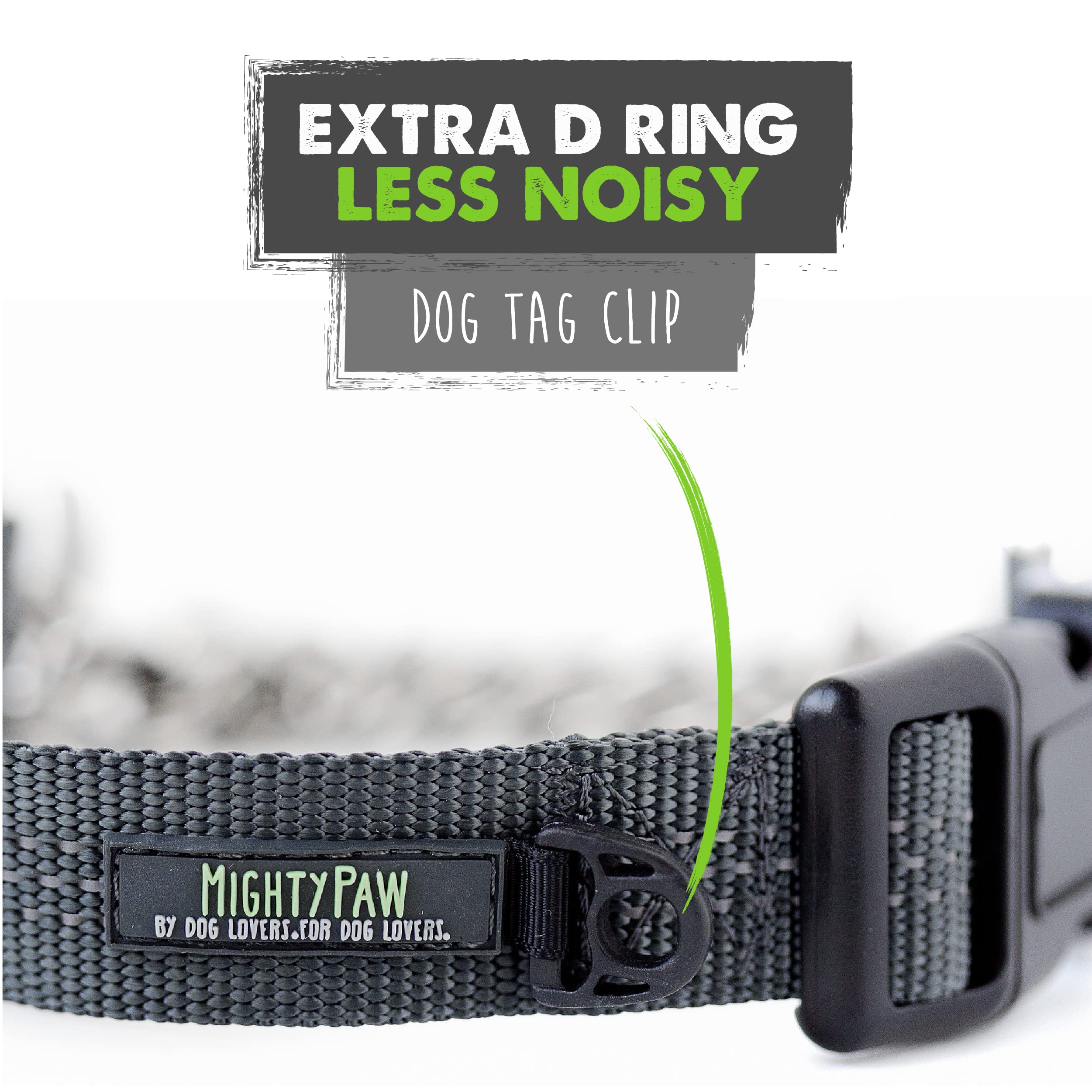 Collar de entrenamiento Mighty Paw 2.0, práctico y seguro.