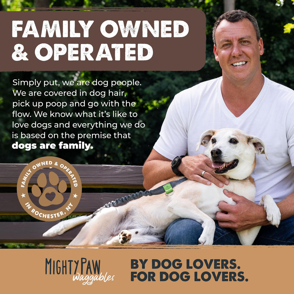 Mighty Paw Naturals Bully Sticks, textura dura y sabrosa para masticadores dedicados