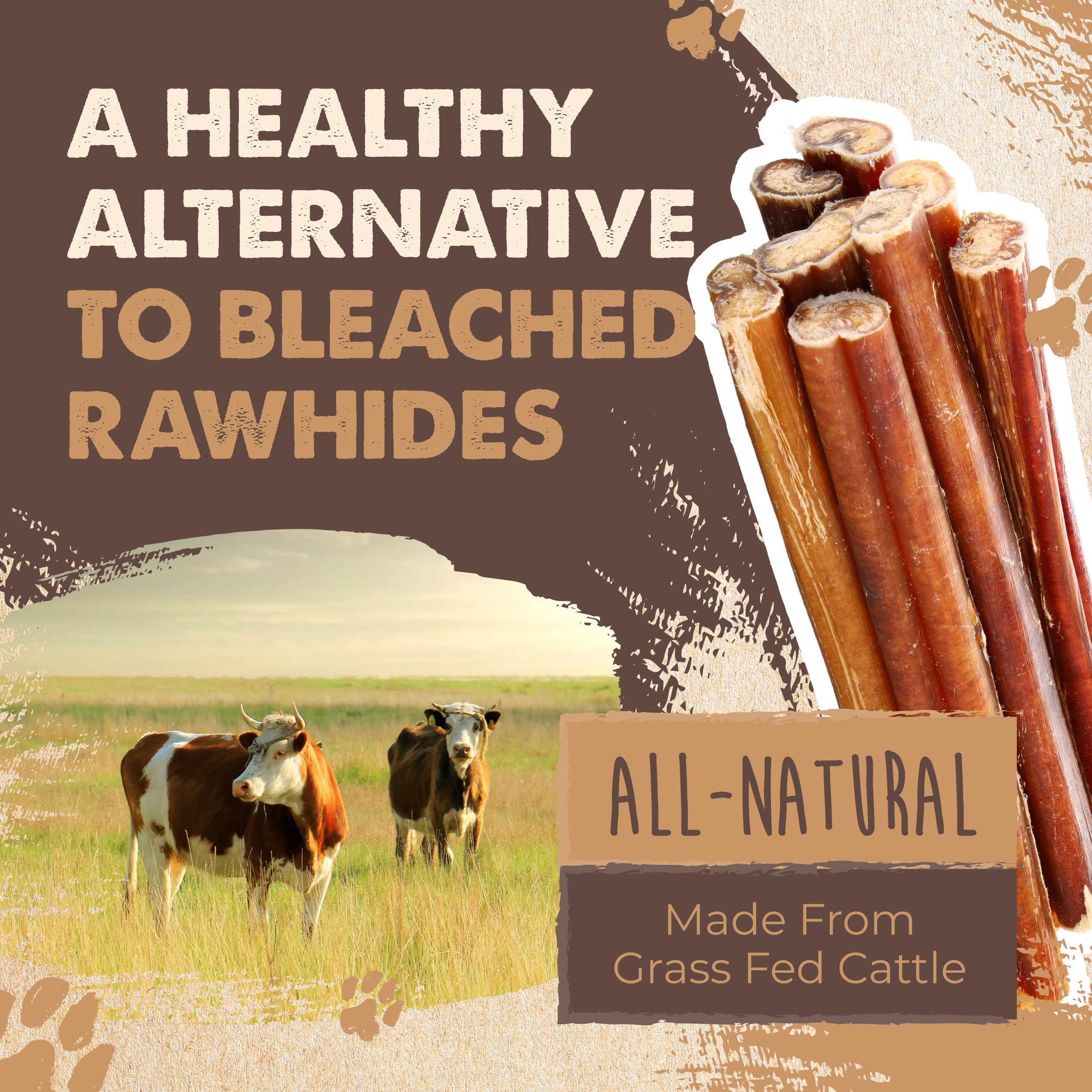 Mighty Paw Naturals, palitos bully hechos en Estados Unidos, calidad y seguridad.