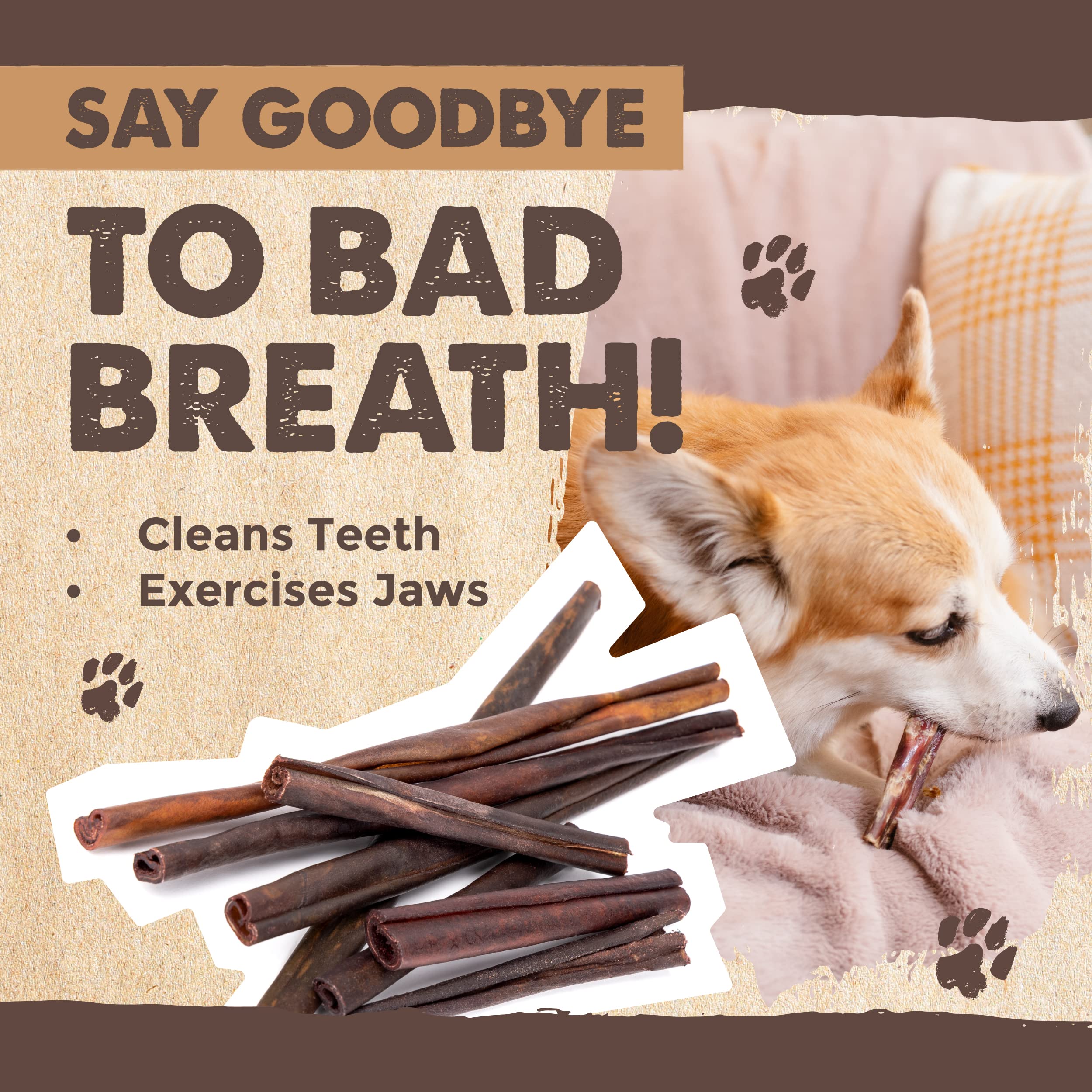 Ideal para perros grandes y cachorros, Mighty Paw colágeno en barras.