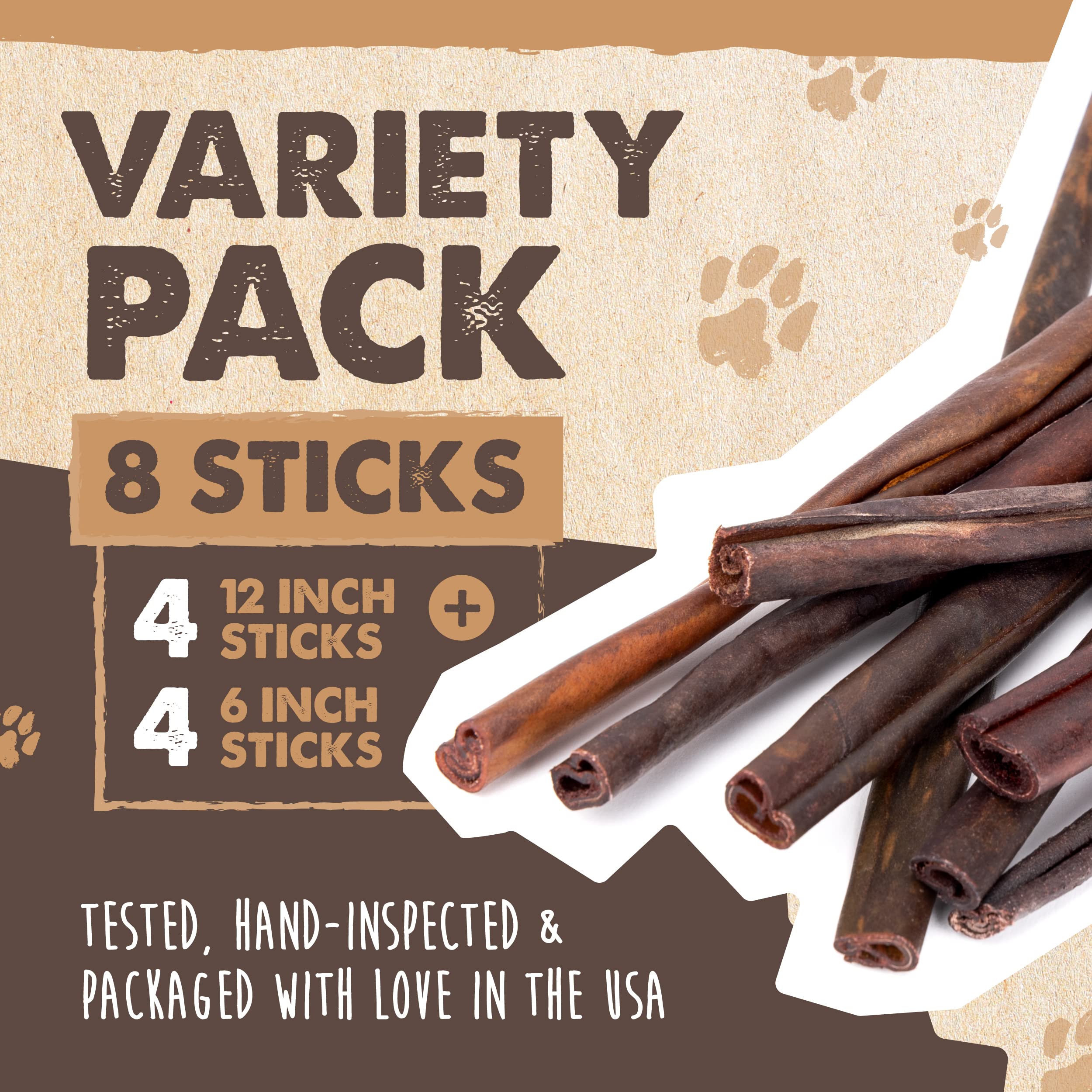 Palitos de colágeno de Mighty Paw, ingrediente único para dietas simples.